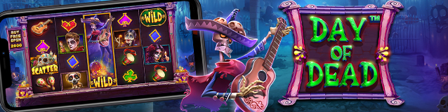 celebrating Día de Muertos with Pragmatic Play Day of Dead slot game.